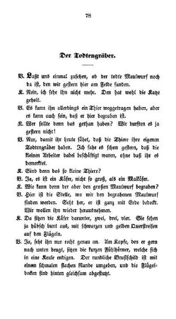 Der Todtengräber.