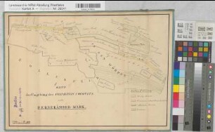 Dülmen (Dülmen), Teilung der Dernekämper Mark, Umgebung des Kolonats Feldmann