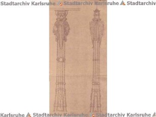 Beichel, Friedrich. Wartehalle der Elektrischen Straßenbahn für die Haltestelle Hauptfriedhof