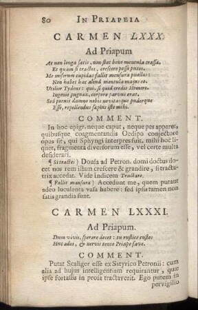 Carmen LXXXI. - LXXXXVII.