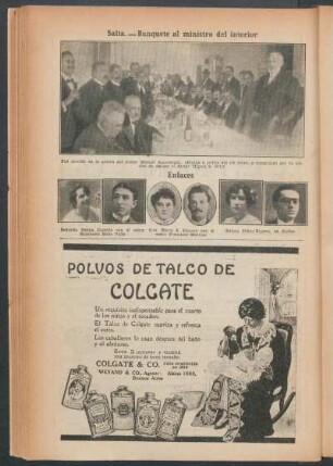 Salta.- Banquete al ministro del interior