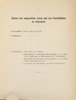 Stufengang für den Zeichen-Unterricht, II,III