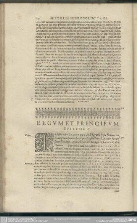 Regum Et Principum Epistolae