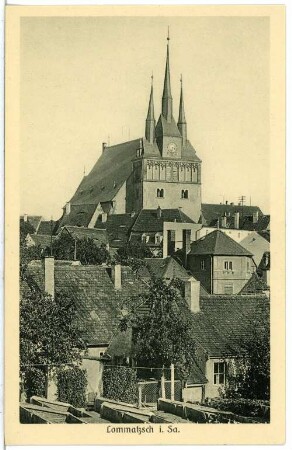 Lommatzsch. Kirche