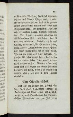 171-173 Eine Staatsneuigkeit