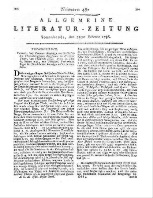 [Kessler von Sprengseysen, C. F.]: Anti-Saint-Nicaise : Ein Turnier im XVIII. Jahrhundert. [T. 1.] Gehalten von zwey T. H. [i.e. Tempelherren] als etwas für Freymaurer und die es nicht sind. Leipzig: Jacobäer 1786