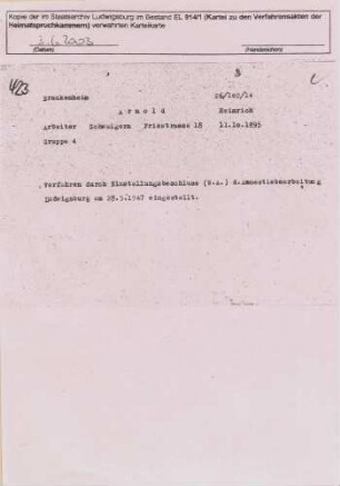 Arnold, Heinrich