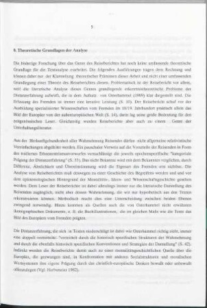 0. Theoretische Grundlagen der Analyse