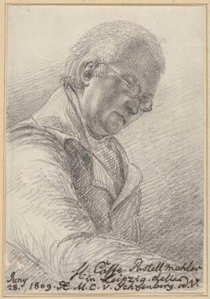 Bildnis Caffe, Daniel (1756-1815), Maler