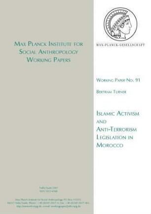 Islamic activism and anti-terrorism legislation in Morocco