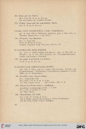 Vogel von Vogelstein, Carl Christian (Nr. 256)
