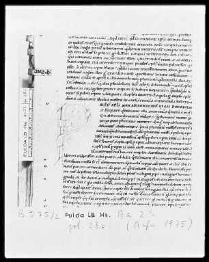 Augustinus, Opera varia — Initiale P (aulus), Folio 28 verso