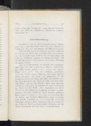 Schlussbemerkung.