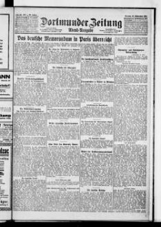 Dortmunder Zeitung. 1874-1939