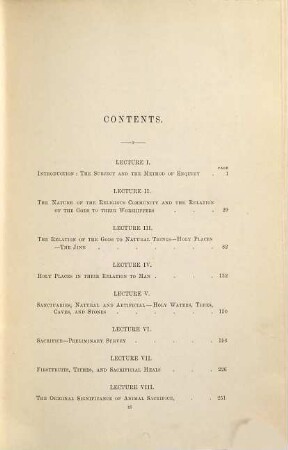 Lectures on the religion of the Semites : (Burnett Lectures 1888 - 89), 1. The fundamental institutions