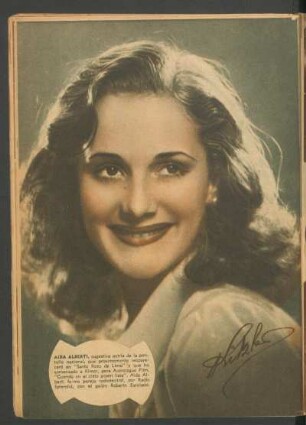 [Fotografía de] Aída Alberti