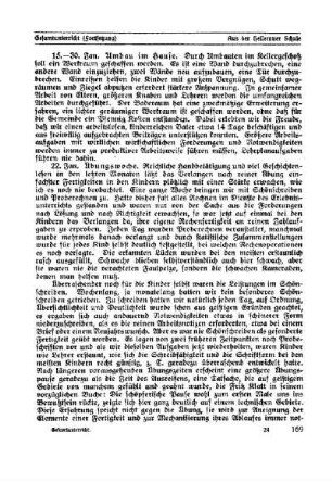 Aus der Hellerauer Schule : (Fortsetzung) ; [Beilage Gesamtunterricht]
