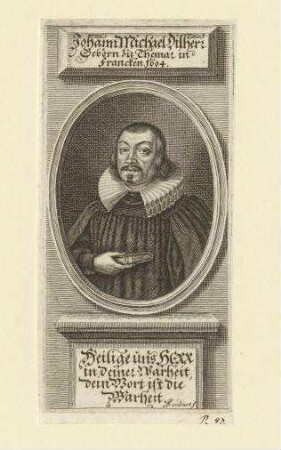 Johann Michael Dilherr; geb. 1604 in Themar (Lkr. Hildburghausen)