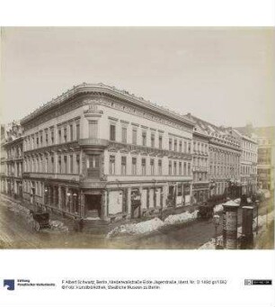 Berlin, Niederwallstraße Ecke Jägerstraße