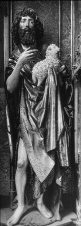 Blaubeuren, Johannes der Täufer, Hochaltar, ehem. Benediktiner-Klosterkirche; Erhart, Michel