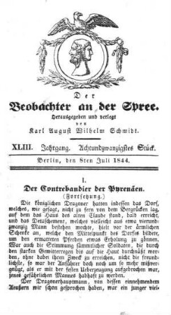 28. Stueck, 8. Juli 1844