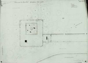 Grundriß zum Ehrenmal der Stadt Kiel