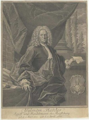 Bildnis des Valentin Haeseler