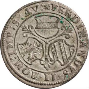 Münze, 2 Kreuzer, 1/2 Batzen, 1624