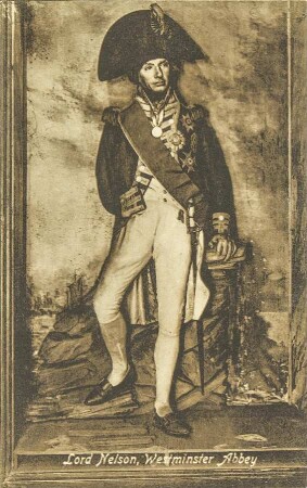 Lord Nelson, Westminster Abbey