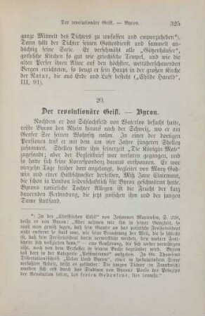 20. Der revolutionäre Geist - Byron