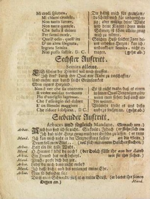 Siebender Auftritt