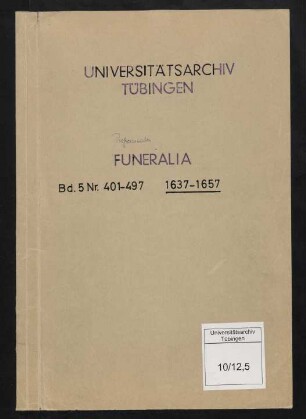 10/12,5 [Nr. 462]: Todesanzeige der Sibylla Agnes, Tochter des verst. Prof. Dr. Karl Bardili, und der Regina Bardilina.