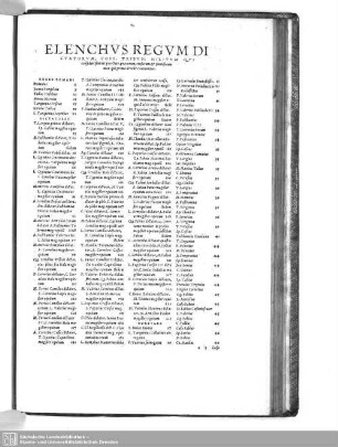 Elenchus Regum Dictatorum, Coss. Tribun. Militum Qui consulari fuerint potestate, praetorum, censorum, & pontificum max. qui prima decade continentur