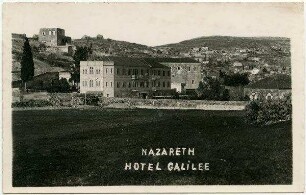 Nazareth. Hotel Galilee