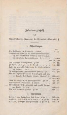 701-703 Inhaltsverzeichnis