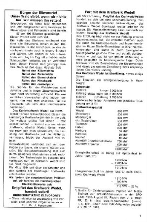 Fort mit dem Kraftwerk Wedel!