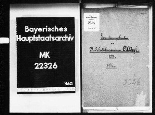 Altdorf. Schullehrerseminar, Erweiterungsbauten (5 Pläne).