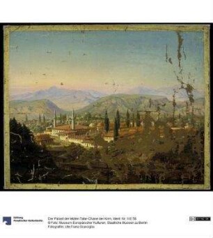 Der Palast der letzten Tatar-Chane der Krim