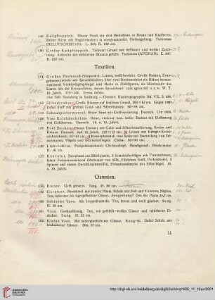 Textilien (Nr.151-157)