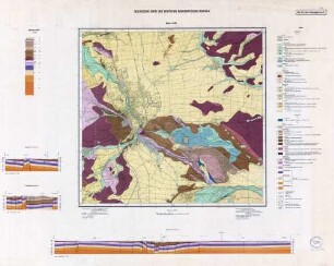 [5030] Gotha, Geologische Karte der Deutschen Demokratischen Republik