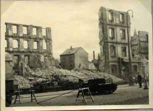 "Karlskaserne Okt. 1950" in Freiburg