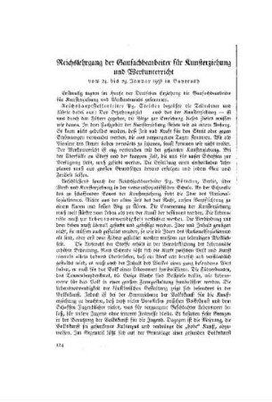 Reichslehrgang der Gausachbearbeiter für Kunsterziehung und Werkunterricht