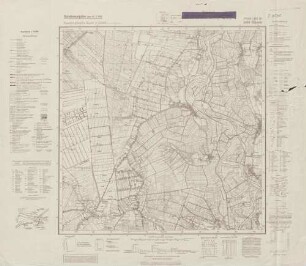 2909 (alte Nr.: 1442) Rhede, Topographische Karte 1:25000 (4cm - Karte)