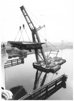 Neubau der Herrenbrücke in Lübeck/Trave