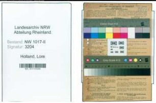 Entnazifizierung Lore Holland , geb. 28.01.1922 (Kontoristin)