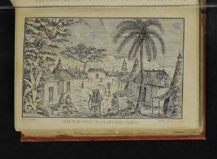 Vista de un pueblo de los antiguos cubanos.