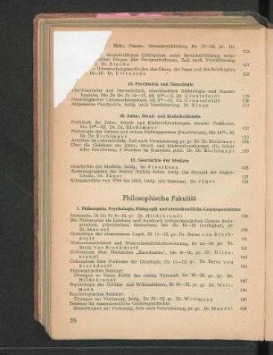 1. Philosophie, Psychologie, Pädagogik und rassenkundliche Geistesgeschichte