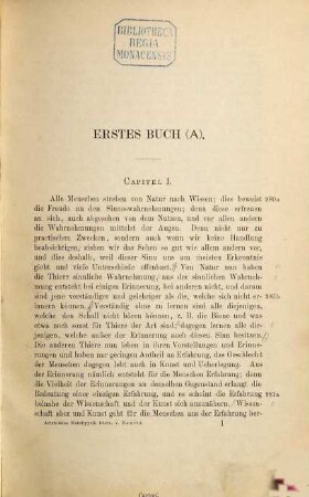 Metaphysik uebers, v. Hermann Bonitz