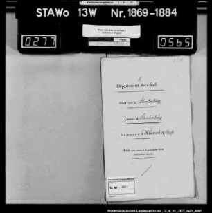 Exemtensteuer- Rolle der Commune Neuwerk