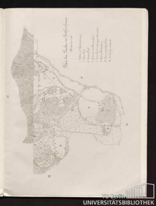 Plan des Parkes in Rothenhaus.